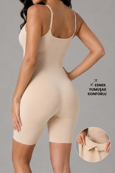 DWOY Instant and Firming Effect Full-Length Corset - Skin Color