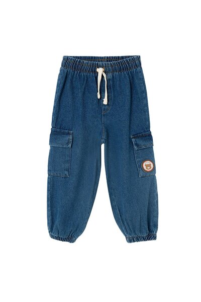 ebebek Hello Baby HelloBaby Erkek Bebek Denim Pantolon Lastikli