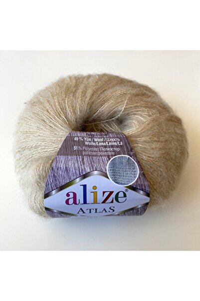 Alize Atlas İnce Fular Ve Şal Örgü İpliği % 49 Yünlü 50 Gr - 314