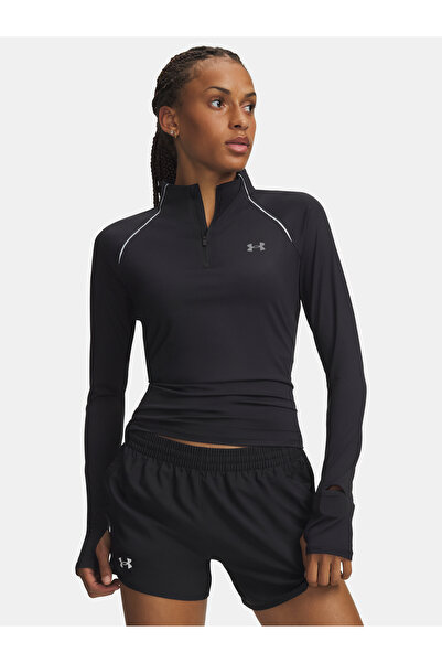 Under Armour UA Velociti Half Zip - Tricou de damă, Negru