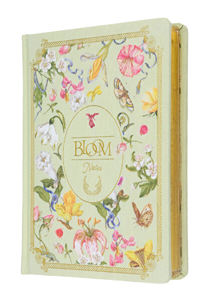 Victoria's Journals Caiet Jardin cu copertă rigidă A5, 120 pagini, 120 gr. Punctat