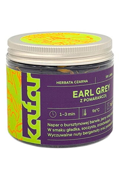 Kafar Ceai Earl Grey cu portocală - Ceai vrac 50g