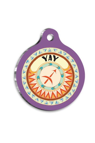 Pet Tag Art Qr-Gy0069-M