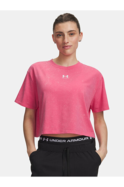 Under Armour UA Rival Boxy Tee Wash - Tricou de damă