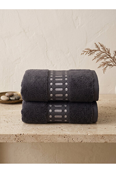 Dantela Ruma 2-Piece Embroidered Hand Towel Set 50X90 cm