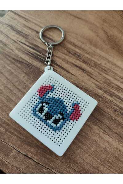 Shoplandu Kendin Yap Anahtarlıklı Mini Etamin Kiti - 3D Baskılı Etamin Kiti -...