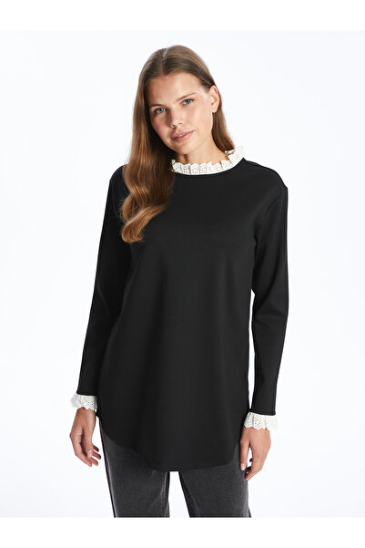 LC Waikiki Ruffled Funnel Neck Women's Tunic