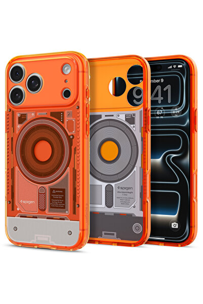 Spigen Θήκη τηλεφώνου για iPhone 17 Pro, Ultra Hybrid C-One MagSafe, Πολυκαρβ...