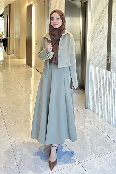 Ovn. Vesper Crop Kısa Ceketli Takım - Haki