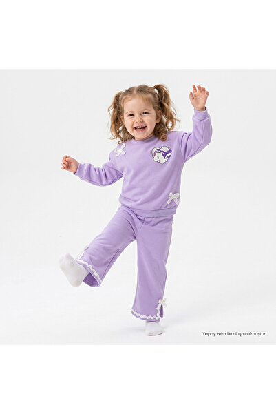 ebebek Hello Baby HelloBaby Kız Bebek Bluz-Pantolon Unicorn Baskılı Bisiklet ...
