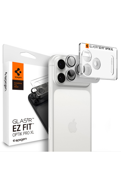 Spigen Optik.tR EZ Fit Pro XL Camera Glass for iPhone 18 Pro Max