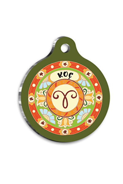 Pet Tag Art Qr-Gy0061-M