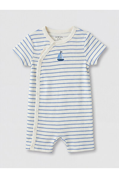 LC Waikiki Striped Baby Boys' Jumpsuit