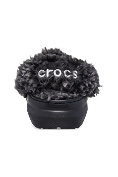 Crocs Classic Fleece Lined Clog K Siyah Çocuk Terlik