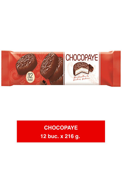 ŞİMŞEK Chocopaye Original – Μπισκότα σάντουιτς με μάρσμελοου παρασκευασμένα μ...