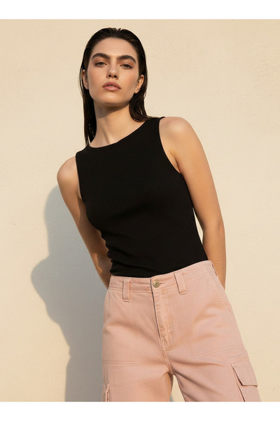 FAV Youth Slim Fit Top Ribbed Texture