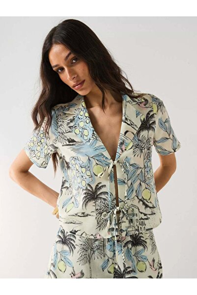 Sheya Short-sleeved shirt, color mix - L