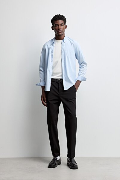 LEFTIES Tailored fit düz paça pantolon