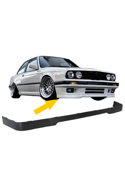 CΑRΝΕR Εμπρός Σπόιλερ Για Bmw 3 E30 89-94 Από Πλαστικό Abs 1 Τεμάχιο (CAR0015...