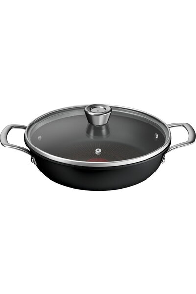 TEFAL Τηγάνι με καπάκι Excellence+ G3308802, 24 εκ., αντικολλητική επίστρωση,...