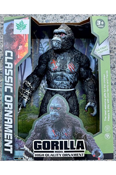 Hepsilazım Gorilla Mekanik Kolları Ve Vücudu Oynar Hıgh Qualıty Ornament Mode...