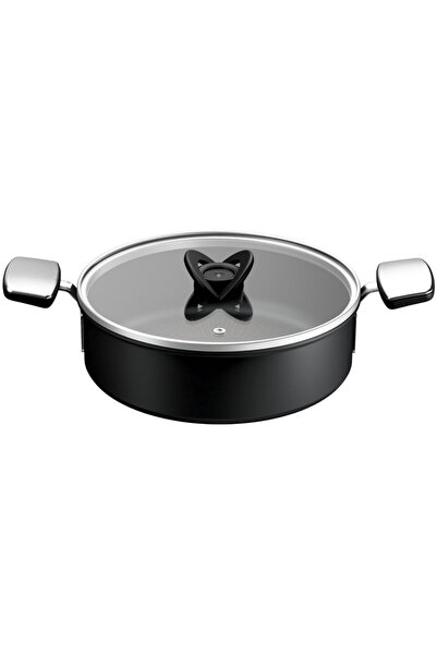 TEFAL Τηγάνι με καπάκι Excellence+ G3307153, 26 εκ., αντικολλητική επίστρωση,...