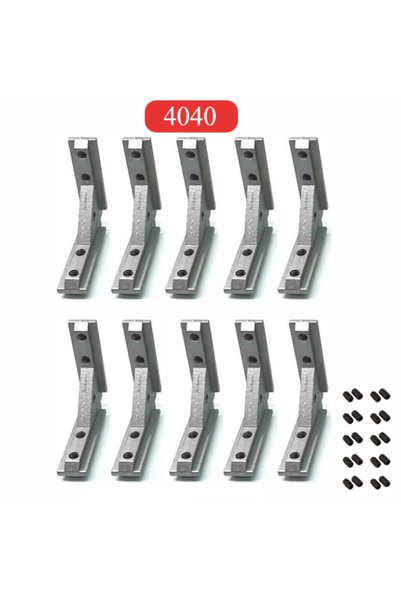Choice 4040-10PC 2020 3030 4040 Panel Installation Board Angle Slot Fixing Ha...