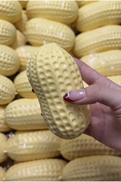 vattara Fıstık Crunchy Squishy Çıtırdayan Fıstık Sukuşi Çıtır Çıtır Ses Çıkaran Squishy Stres Oyuncağı Yeni Viral 1 Adet Gönderilecektir