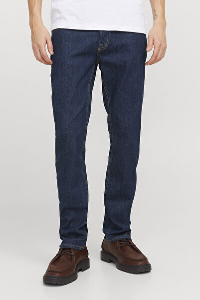 Jack & Jones Men's Jjglenn Low Waist Slim Fit Jean Trousers 12259062   Blue