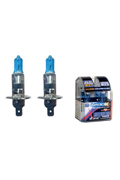 X TECH Λάμπες Αλογόνου H1 12V 55W Υπερλευκό 4200K X-Tec 2 Τεμάχια (CAR0004679)