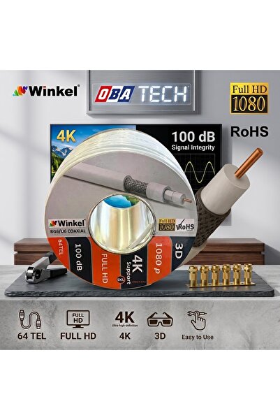 Winkel 64 TEL MAKARALI ANTEN KABLOSU 100 METRE
