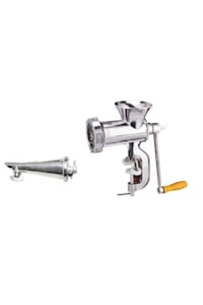 odjas Masina de tocat carne manuala din aluminiu si adaptor suc rosii