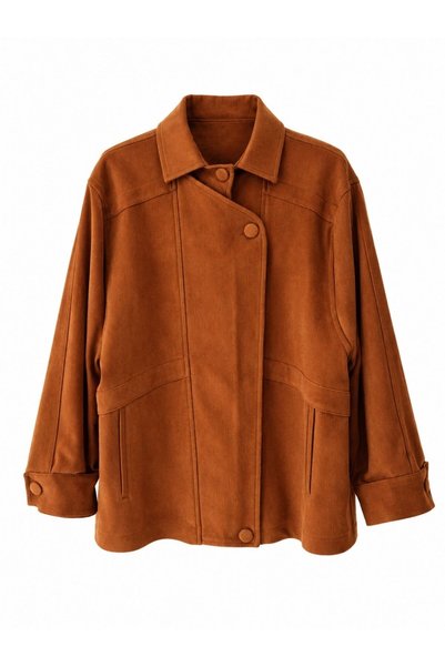 Retrobird Ruby Bomber Jacket Coat Women's Cinnamon