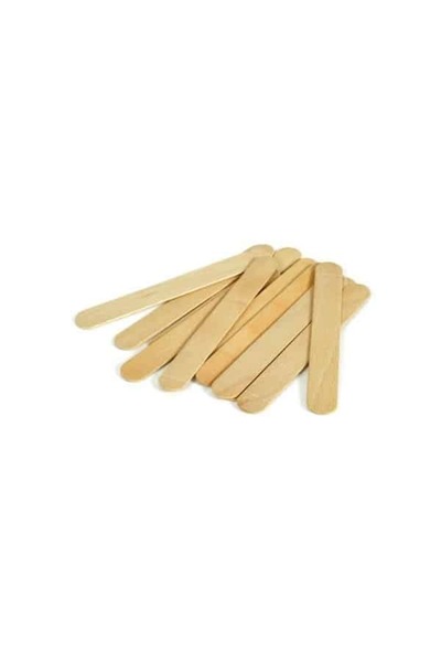 Dhermia Spatule din lemn pentru epilare corporală - 100 buc/set