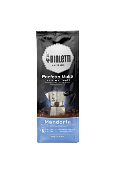 Bialetti Αλεσμένος Καφές Perfetto Moka με Άρωμα Αμύγδαλου και Μέντας |   250 γρ.