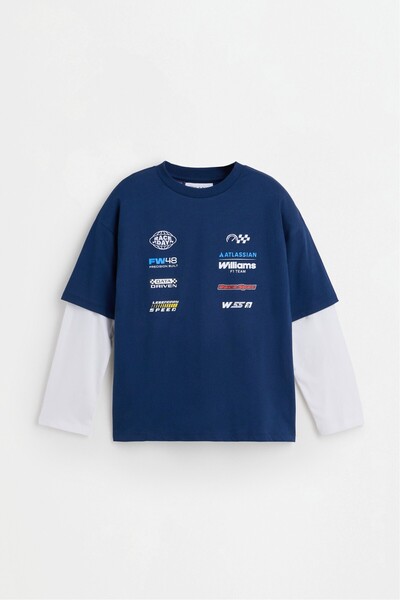 LEFTIES Çift kollu ©2026 Williams t-shirt