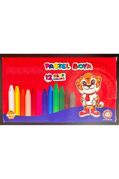 Genel Markalar Karton Kutu Pastel Boya 12 Renk (GN-6120)