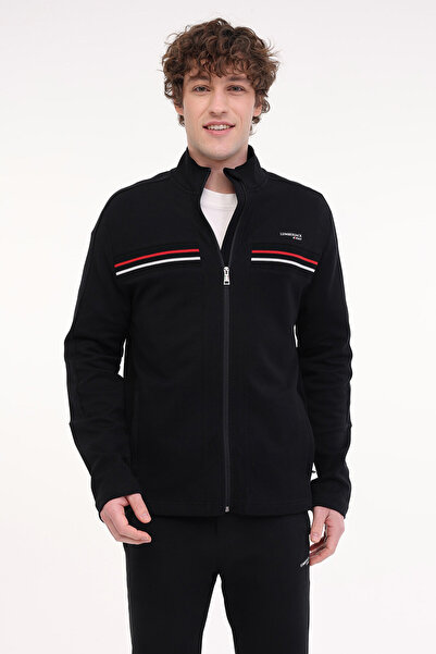 lumberjack Men's Sweatshirt Robert 18Itl411 Black