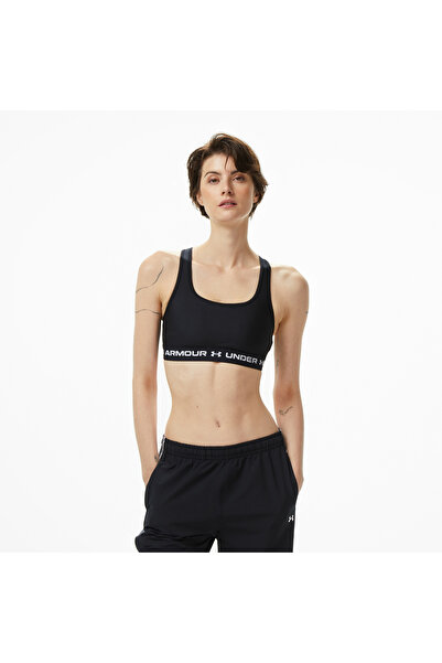 Under Armour Crossback Mid Kadın Siyah Antrenman Bra
