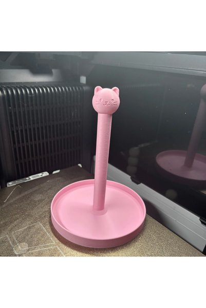 DU&ER Cat Figured Hair Tie Organizer – Hair Clip and Rubber Band Holder Stand