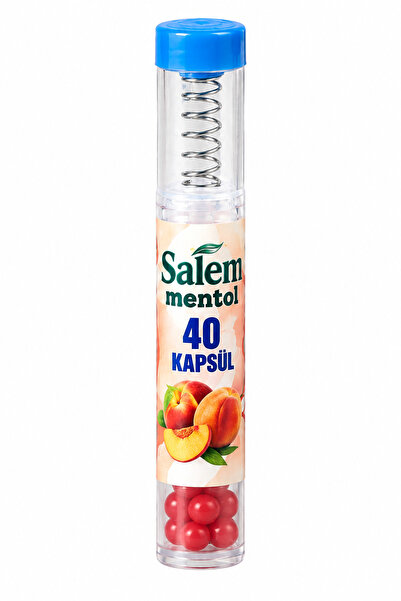 salementol Salem Mentol Topu 40'lı Kırmızı Elma Aromalı Kalem Aplikatörlü