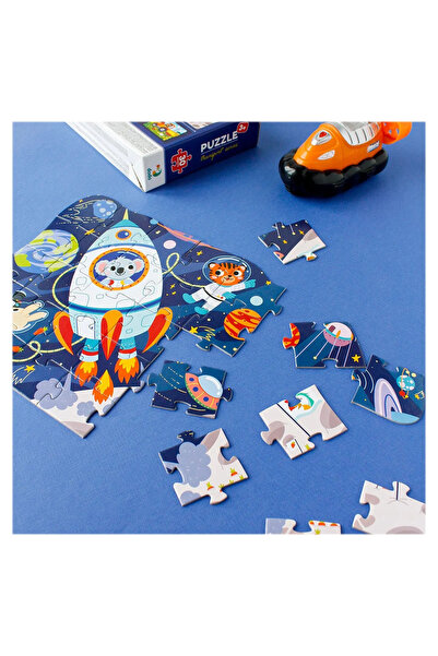 dodotoys Puzzle educativ, Călătorie prin spațiu, 30 de piese