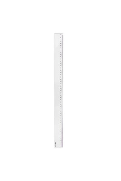 Deli Ruler 50cm Transparent