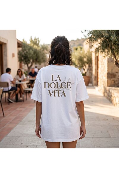 La Dolce Vita Baskılı Tişört