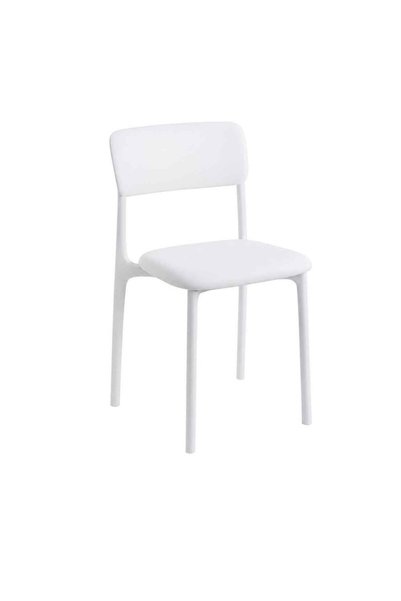Palma homez كرسي صناعى أبيض 80×40×40 سم