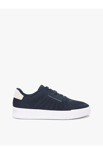 Tommy Hilfiger erkek th court knit sneaker