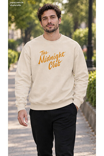 caddekombin Men's Yellow Typography Text Printed Crew Neck Casual Regular Fit...