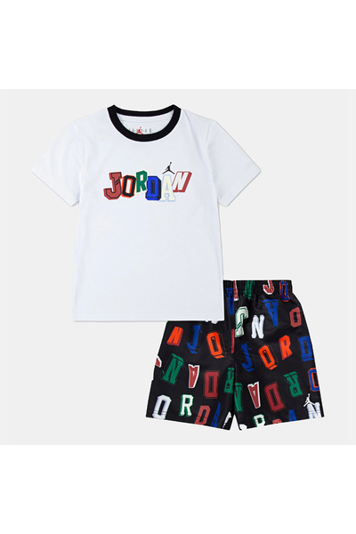 Nike Jordan Erkek Çocuk Şort T-Shırt Takım 65D705-023