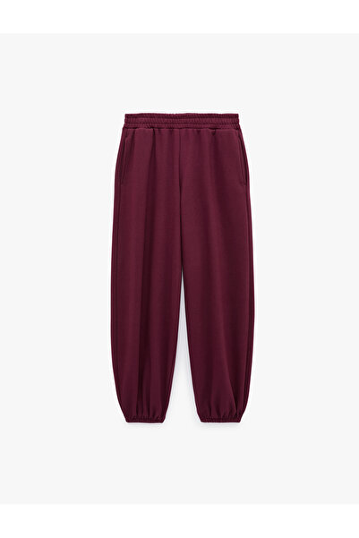 Koton Comfortable Fit Jogger Sweatpants with Raised Three-Thread Pockets