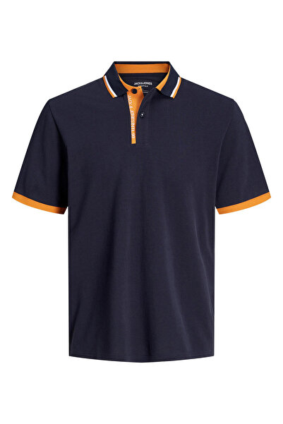 Jack & Jones Navy Blue Men's Polo T-Shirt JJSTEEL POLO SS